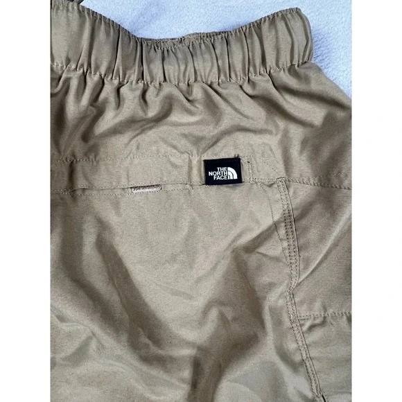 The North Face Shorts Mens Medium (32x8) Beige Class V Cargo Belted Lined Hiking - Picture 12 of 13